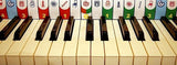 Solfeo Piano guía de teclas - ESPAÑOL (descargable)