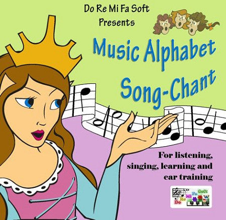 Music Alphabet Song-Chant CD-disk